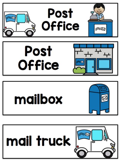 Free Post Office Printables
